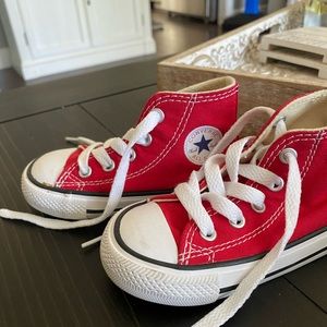 Converse High Tops infant size 5